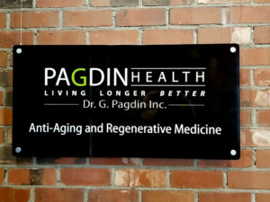 Pagdin Health Clinic Sign
